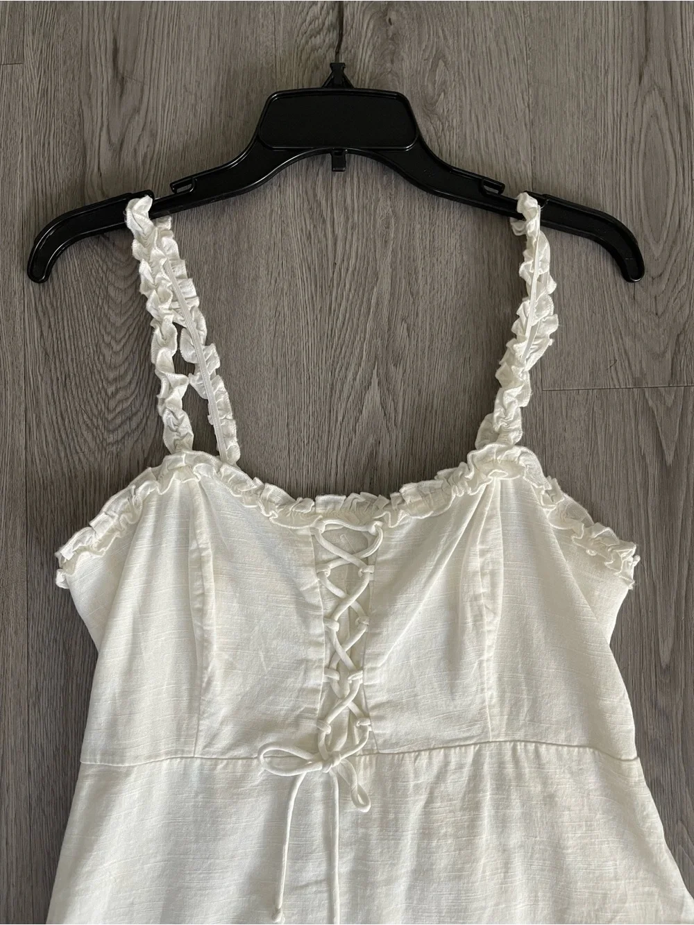 Urban outfitters Robin lace up mini dress medium